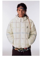 CONP Semi-sheer Chain Down Jacket