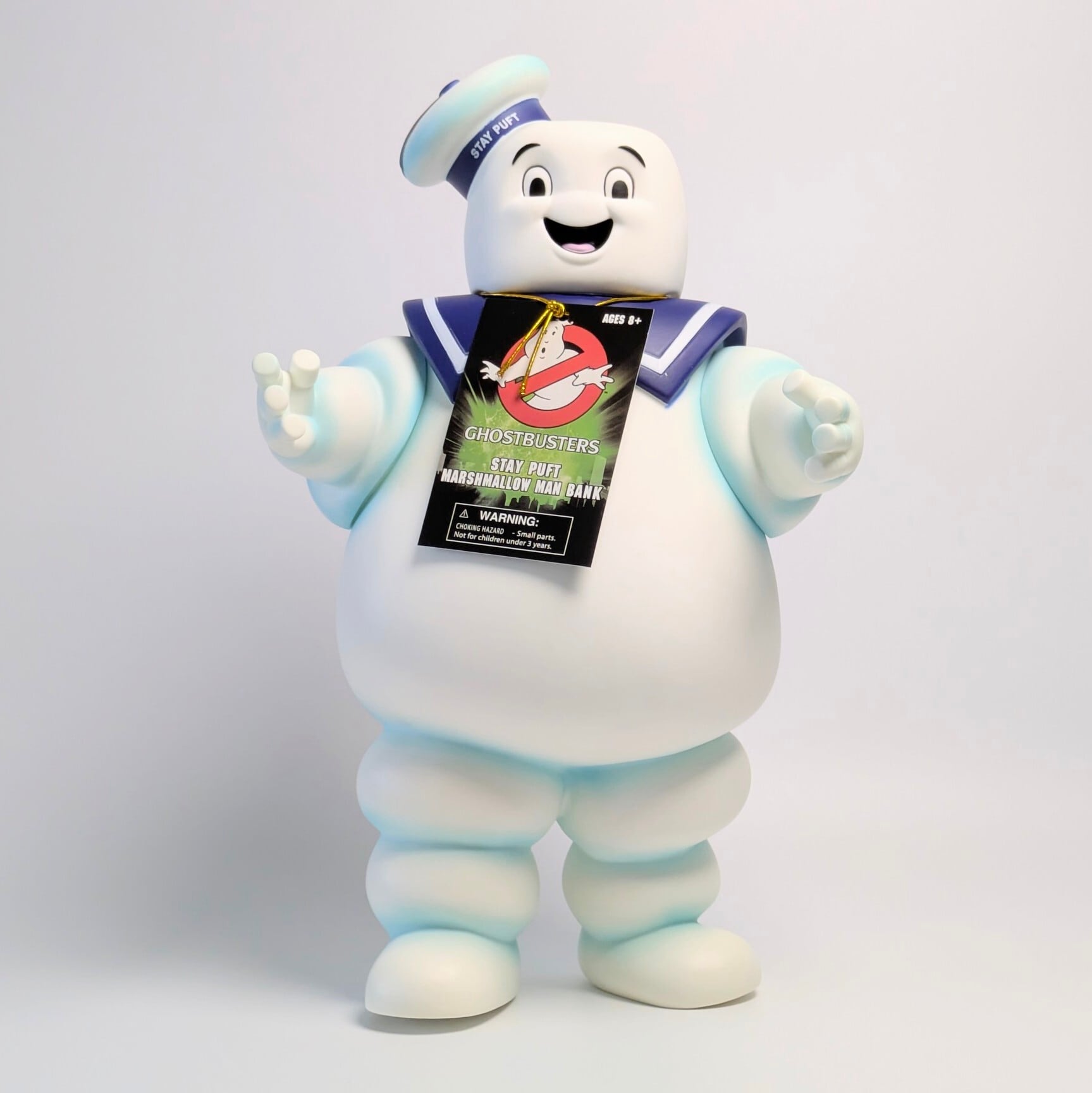 ☆DEADSTOCK2009〜☆【 Ghostbusters ( ゴーストバスターズ ) 】STAY PUFT MARSHMALLOW MAN BANK / マシュマロマン ソフビバンク  〚アメリカン雑貨 アメトイ〛