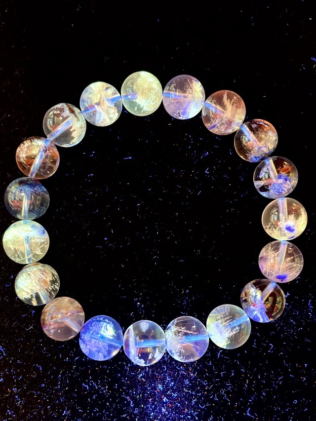 9) 時空の超越・永遠なる火の鳥「フェニックスinクオーツ」ブレスレットB