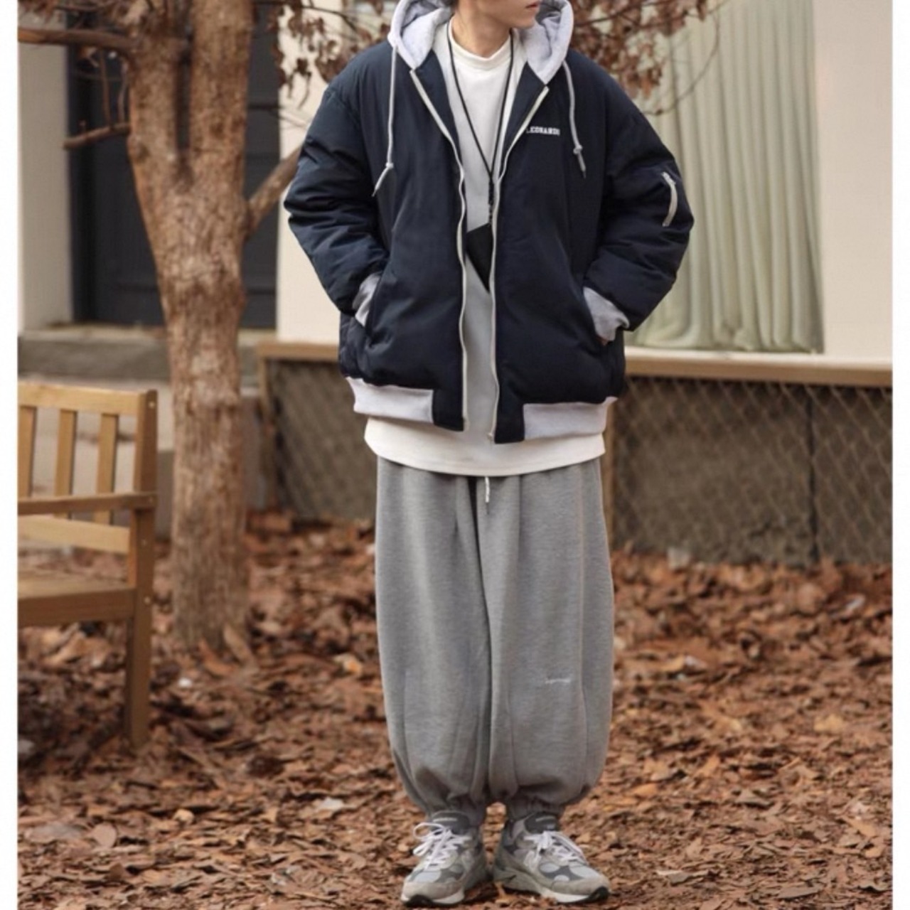 Relaxed fit balloon sweatpants 0518 - 9