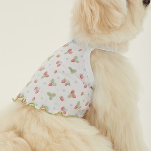 【予約】[ thesallyslaw ] Dewy Cooling Top｜Fresh Strawberry