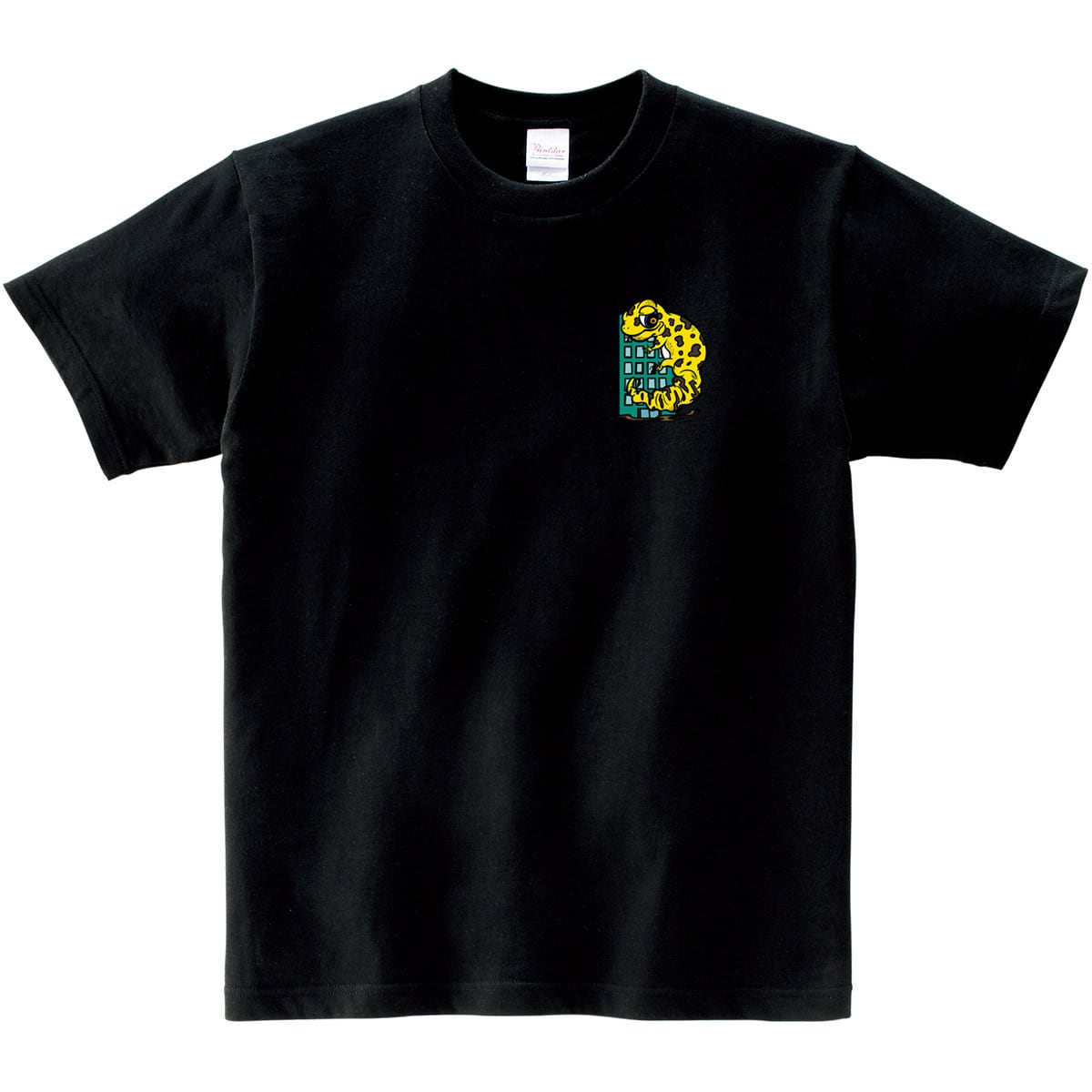 怪獣 爬虫類 レオパ イラスト Tシャツ am68 アニマル レオパードゲッコー 餌 飼い方