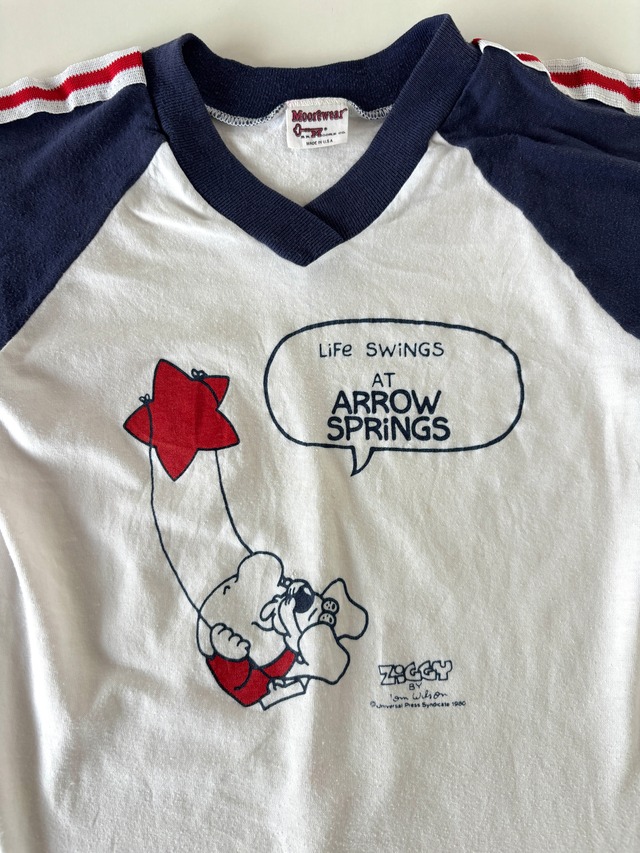 【6-8T相当・vintage 】USA製　ZiGGY tee