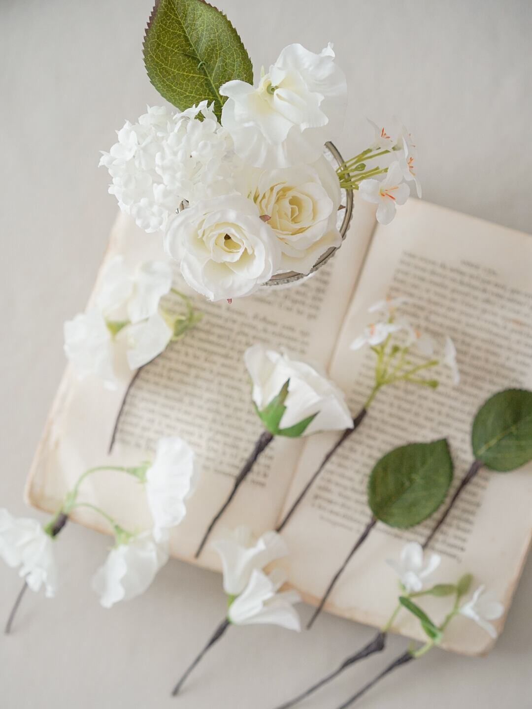 〈完成品販売ヘッドパーツ〉White head parts