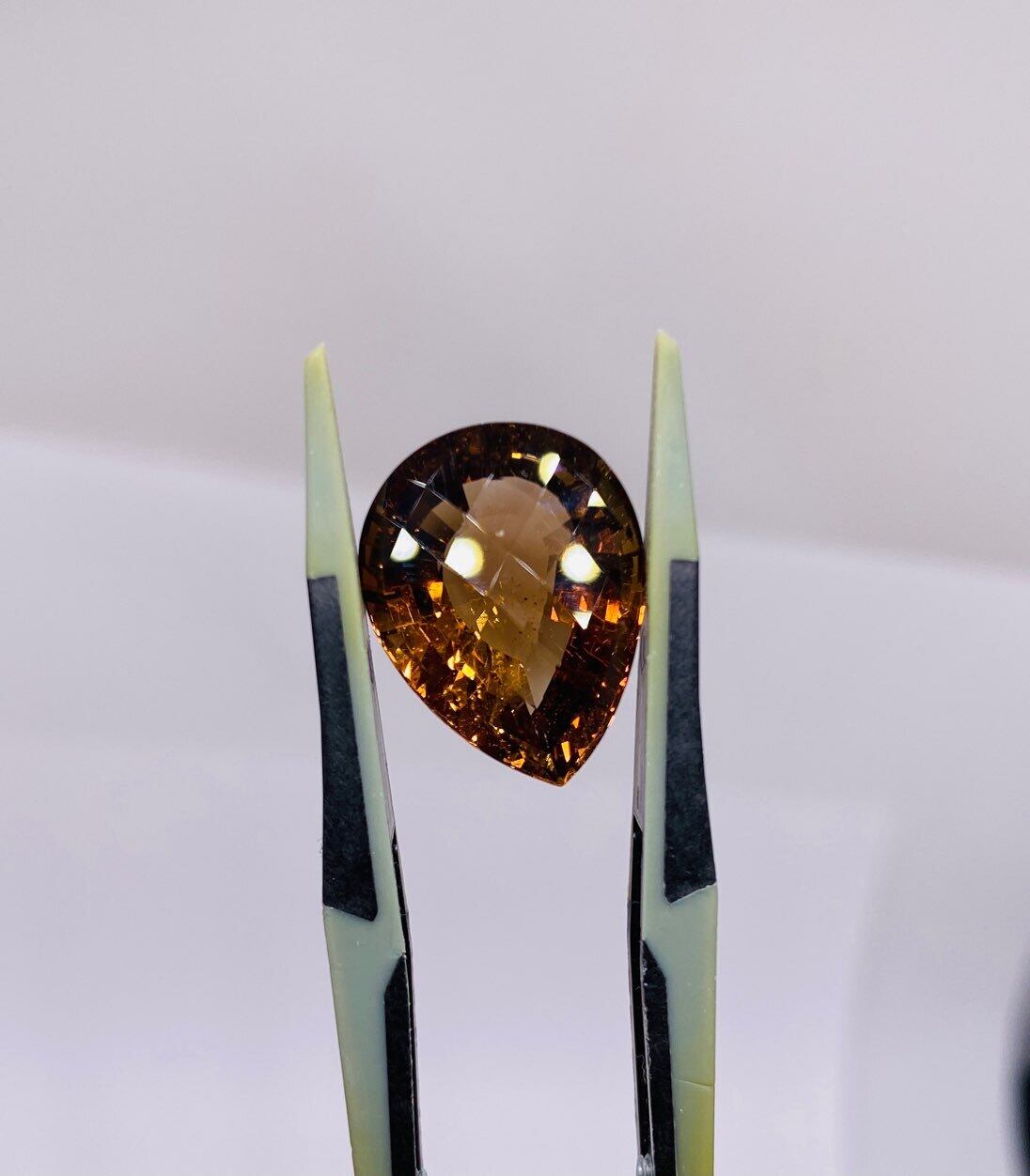 レア石　ブラウントパーズ 茶色トパーズ