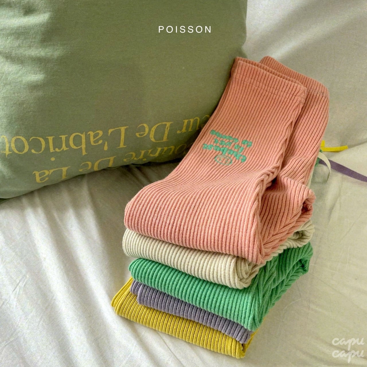 «sold out»«poisson» スマイルレギンス 5colors