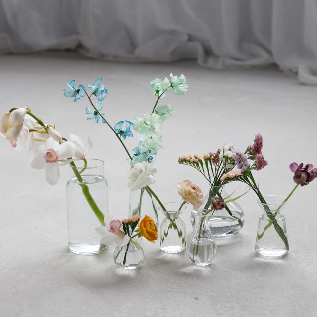 フラワーベース 球根ベース　バルブボトル【リューズガラス】