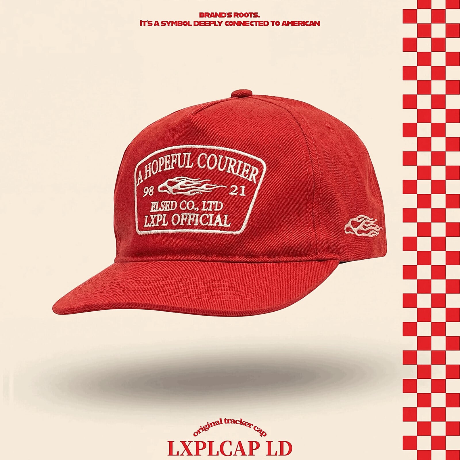 LXPL トラッカーキャップ アメカジ 帽子 キャップ / TRUCKER CAP
