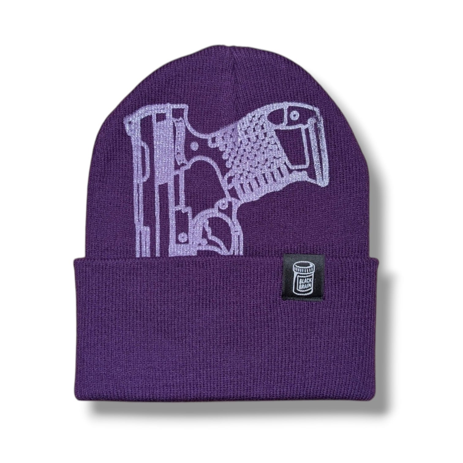 Shot Beanie | BLACK BRAIN