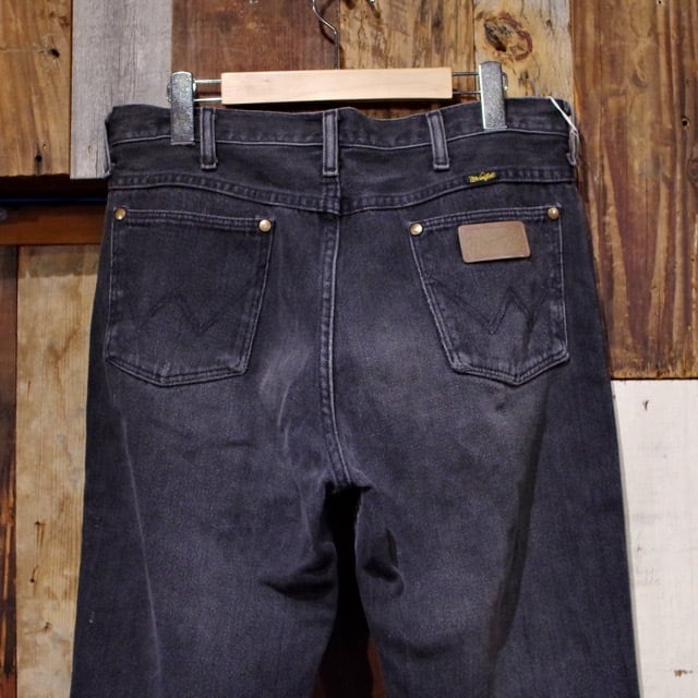 再再販！ Z1523古着 ラングラー サルファ Y2K デニム ブラック 90s