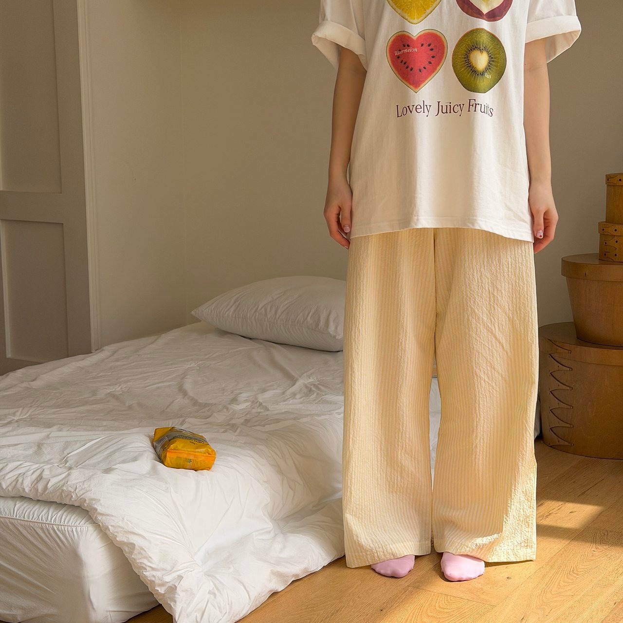 [ninibello] ADULT) Juicy Sweet Short sleeve T-shirt / [니니벨로] ADULT)쥬시스윗반팔티