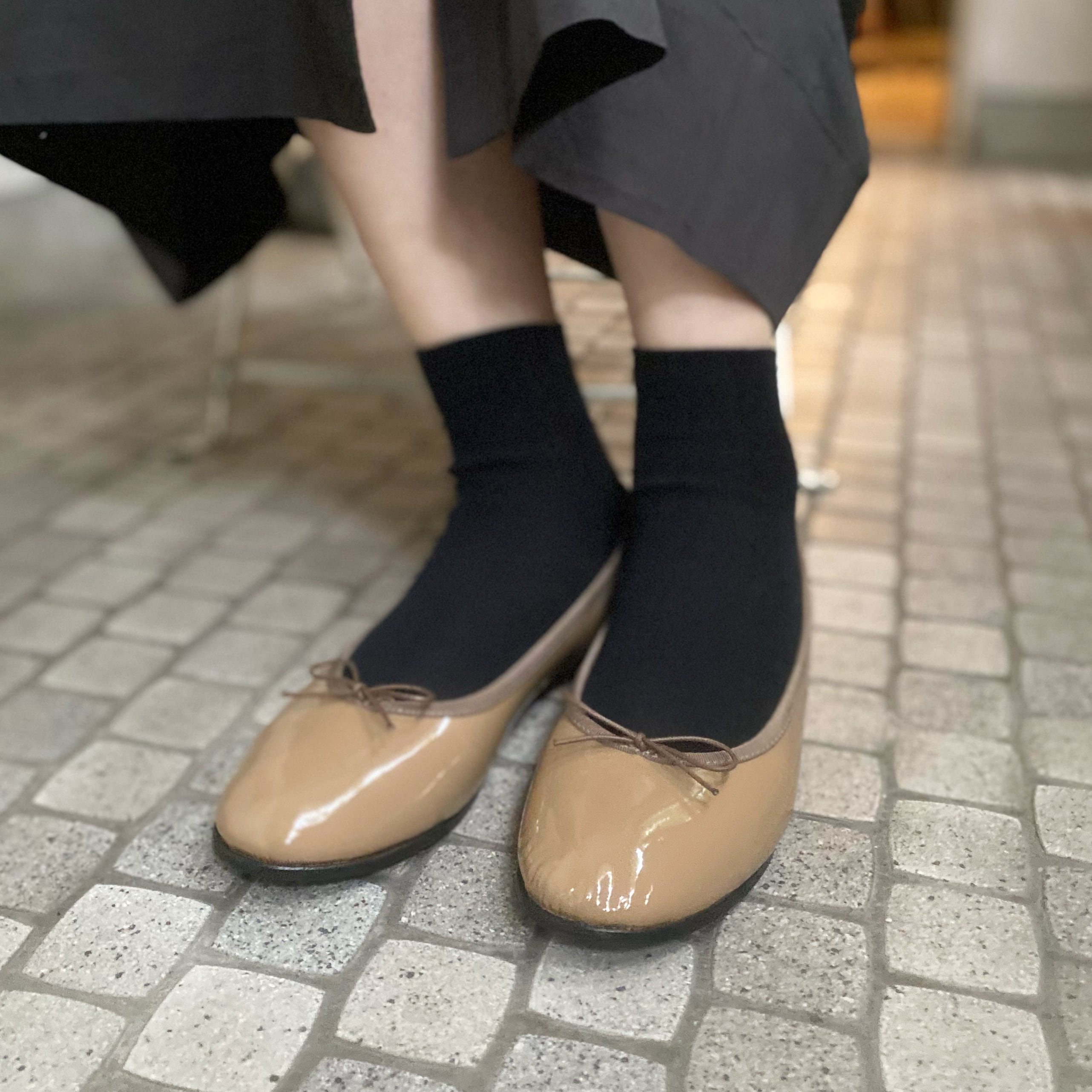LENO(リノ) BALLET SHOES PATENT BEIGE | Debby