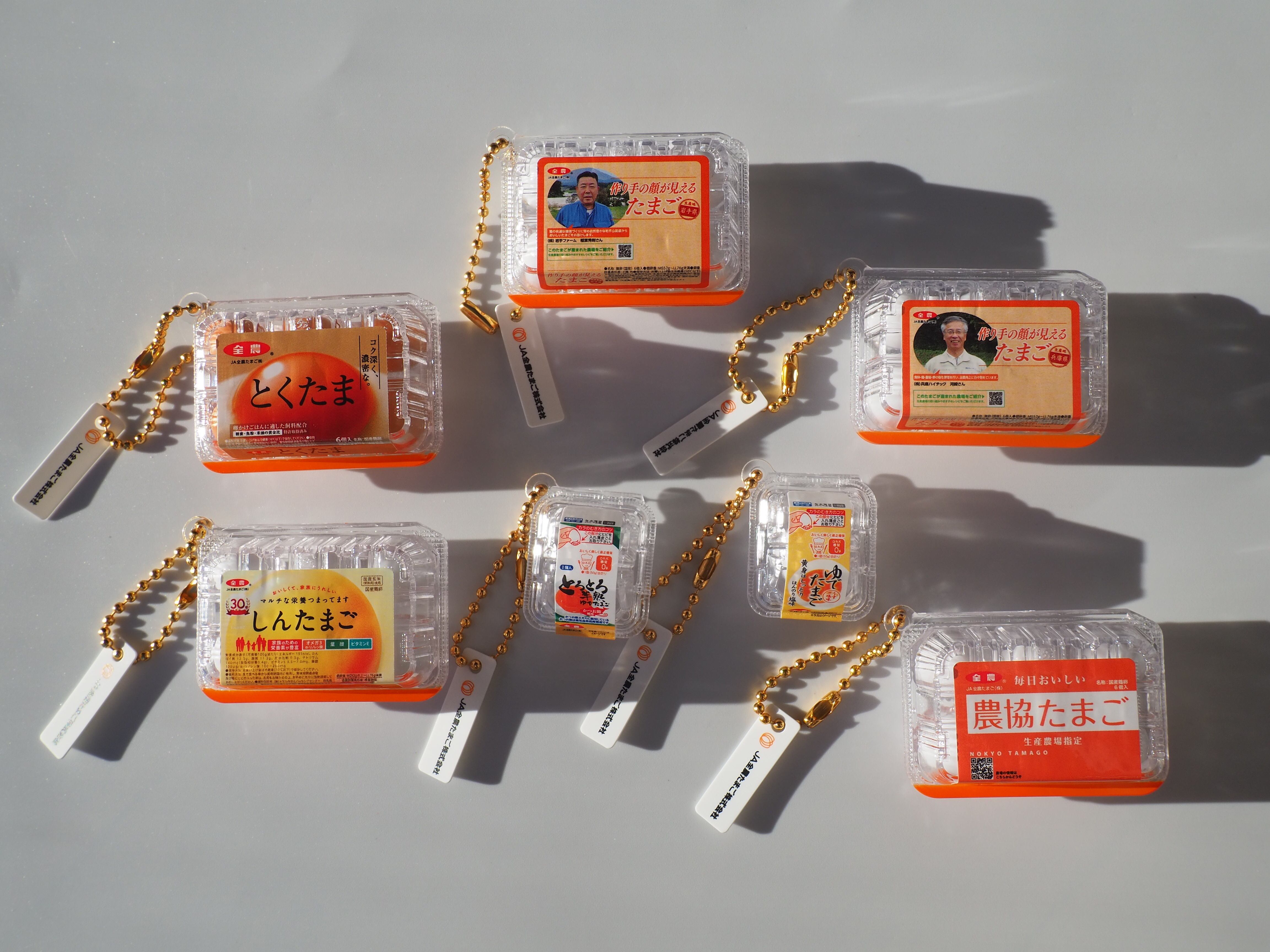 JA全農たまごミニチュアコレクション④作り手の顔が見えるたまご（岩手