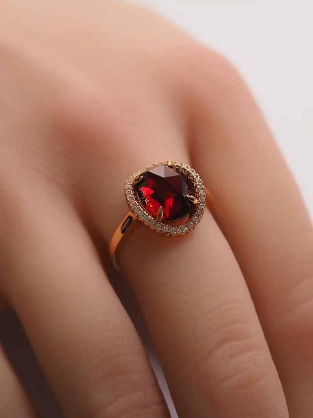 【Lumière de Confiance 】Ring丨Garnet