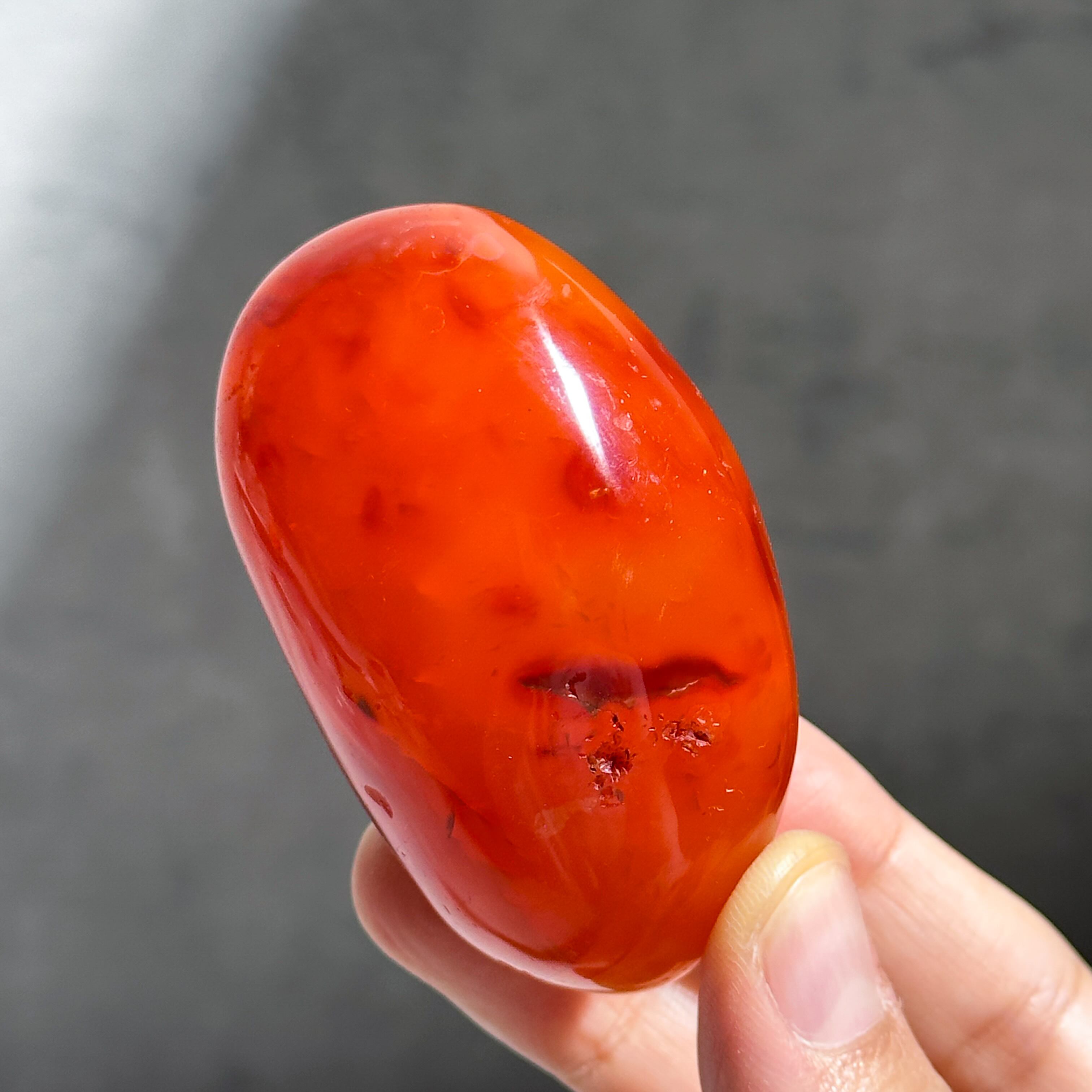 カーネリアン パーム 04♢ Carnelian ♢天然石・鉱物・パワーストーン