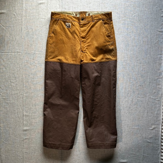 50’s–60’s Drybak Hunting Double Knee Pants (W36) Made in USA
