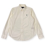 POLO RALPH LAUREN ポロラルフローレン CLASSIC FIT 長袖シャツ 10/ホワイト メンズ