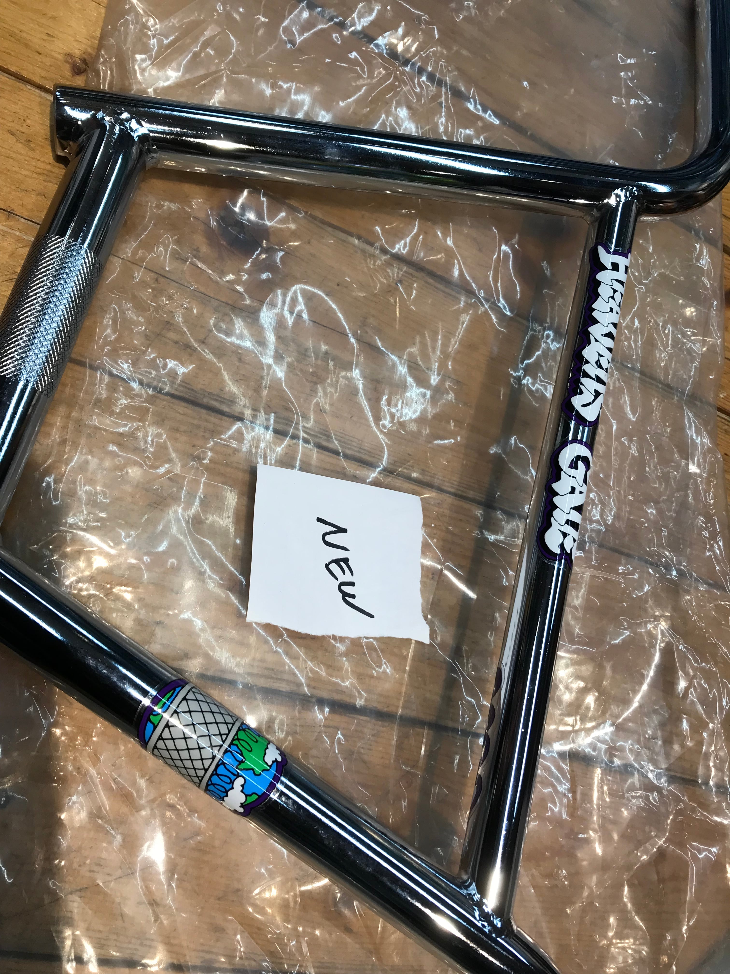 SALE✔️9.65” CULT HEAVEN'S GATE 4pc Chrome | bmxshop