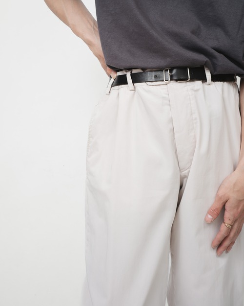 [2000's] "BERNARD ZINS" Cotton No-Tack Trousers （Made in France）