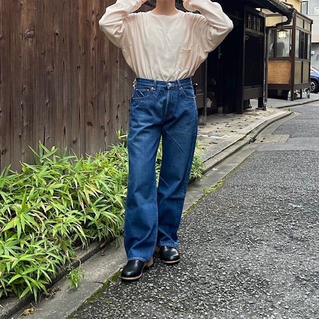 YAECA/ヤエカ デニム ストレート BLUE #4-13UB20SS | Routes*Roots YAECA/ヤエカ デニム ストレート BLUE #4-13UB20SS | Routes*Roots