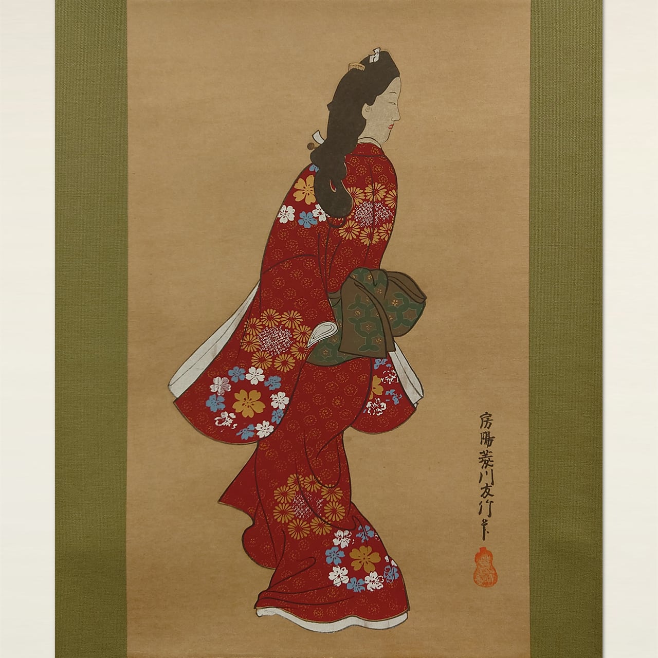 見返り美人図 Beauty looking back / K | KAKEJIKUYA