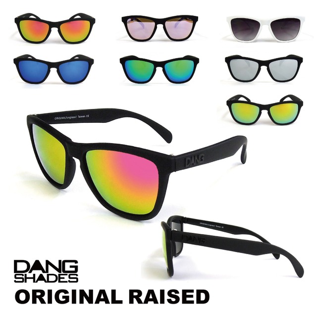 DANG SHADES （ダン・シェイディーズ) ORIGINAL RAISED (オリジナル) サングラス ケース 付属