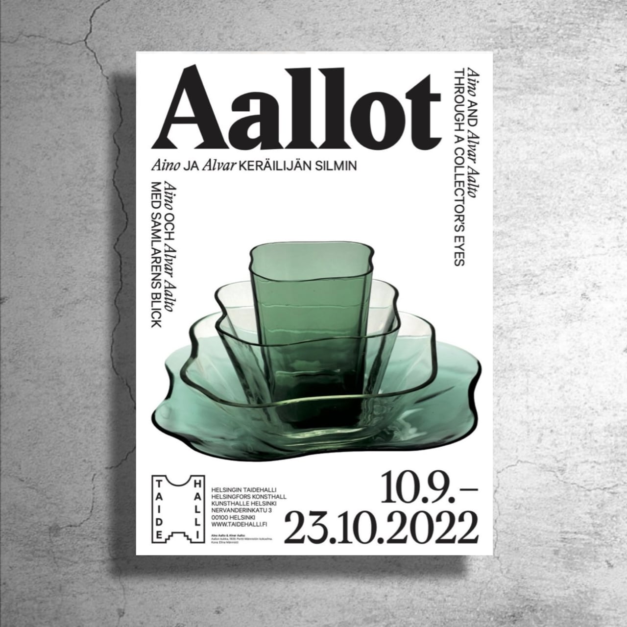 aallot アアルト 展覧会ポスター ポスター アルテックフラワーベース印刷物