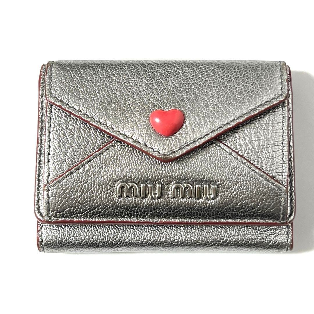 MIU MIU マドラス ラブ 財布 訳あり美品】ミュウミュウ miu miu