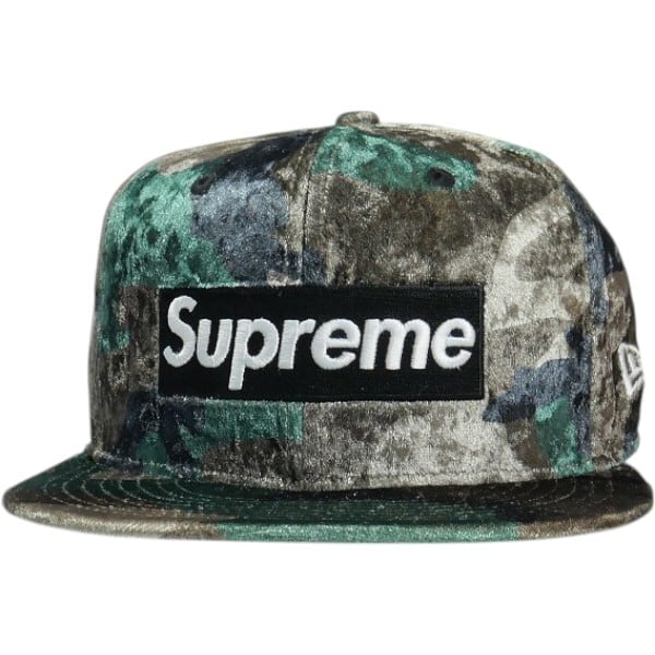 Size【7 1/4(S)】 SUPREME シュプリーム 26FW Crushed Velvet Box Logo