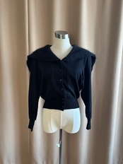MCSISTER sailor collar knit cardigan-5102-12