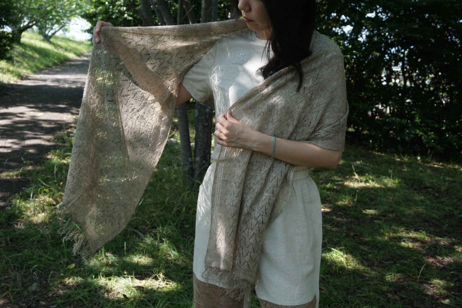 イラクサショール ネトル アロー 50cm nettle ネパール ヒマラヤン