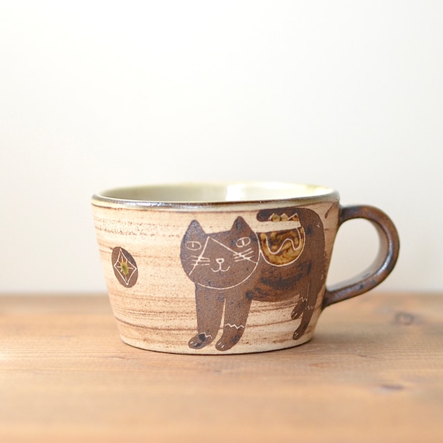 小3・ハチワレネコのマグカップ 小3・ハチワレネコのマグカップ