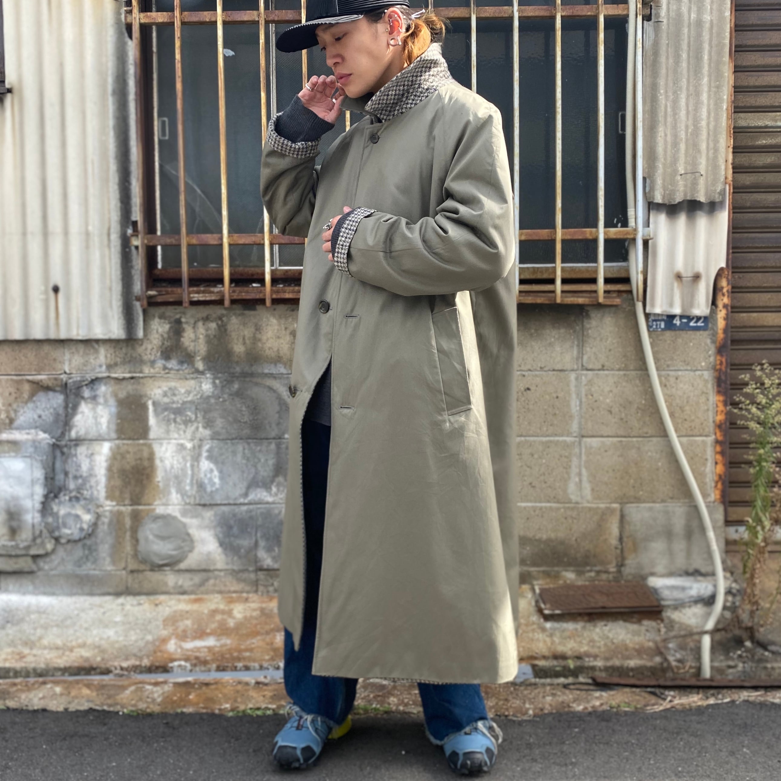 特価キャンペーン 50s ヴィンテージ Aquascutum 超上質フラノ ステン