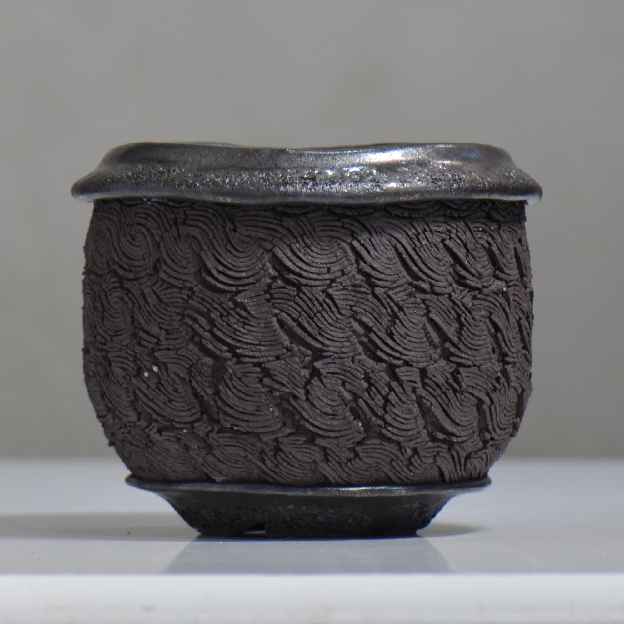 松井邦明 / 水沫 / mk3_mi05_l / 約 φ16.5cm / 植木鉢