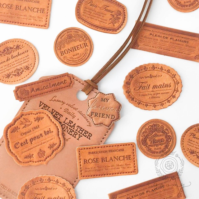 レザー風デザインフレークシール <S1226>