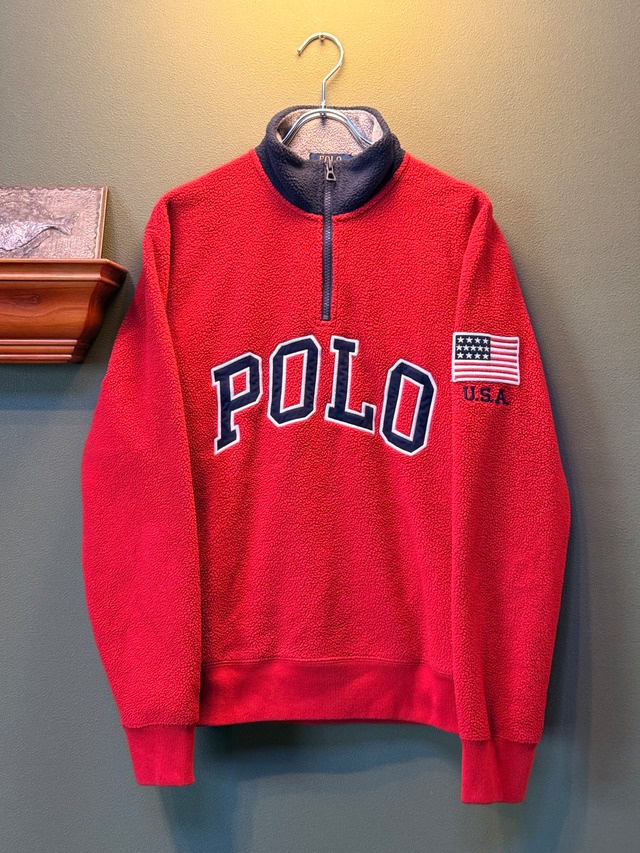 “Polo Ralph Lauren” Half Zip Fleece Jacket S