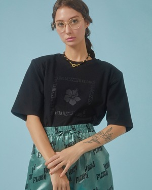 FLOWER T Shirt(BLACK)