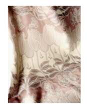 フランス 68x64c 球根たちの秘密の花園 室内装飾用ファブリック ヴィンテージ