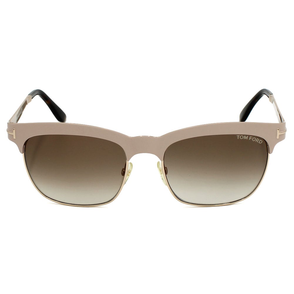 TOM FORD SUNGLASSES ASIAN FIT FT0437 74F 54 BROWN PINKBEIGE トム