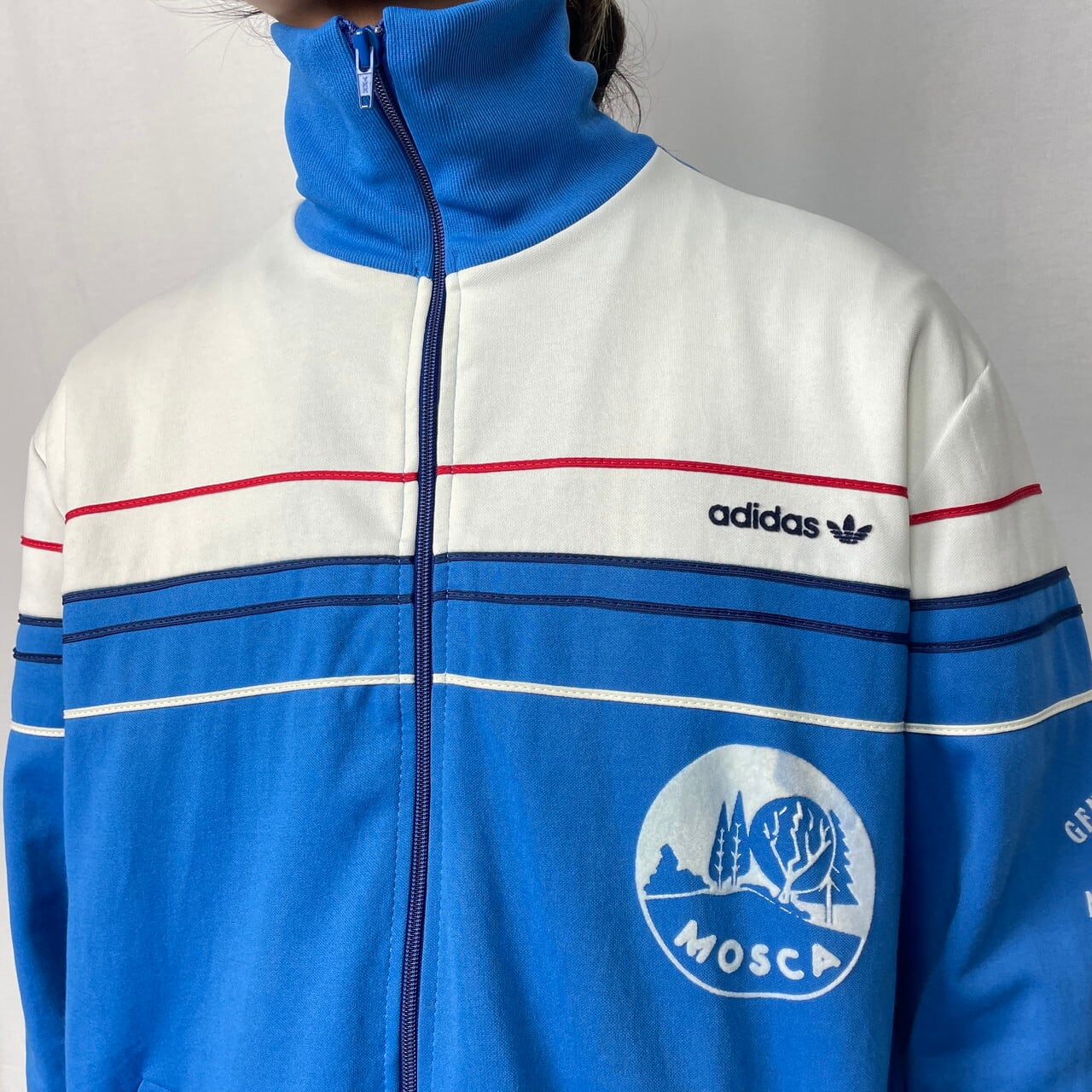 70s 70年代 adidas アディダス トラックジャケット トリコロール