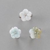 翡翠のお花リング SV flower A貨翡翠 jd_rg1838