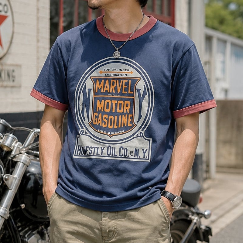 Heavyweight Triple Stitch Ringer T-Shirt 00549