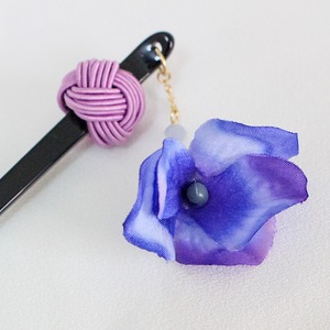 【suifuyouコラボ商品】紫陽花と玉結びのかんざし1（現品限り）