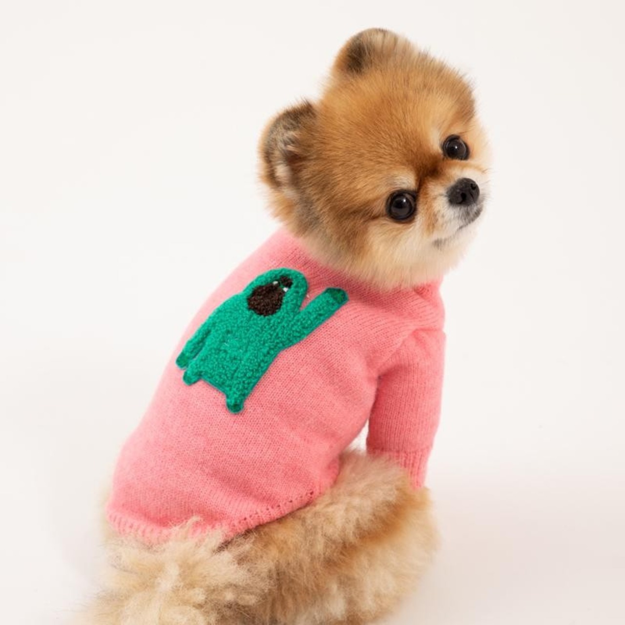 【PUPPYGALLERY公式】バナナマニアニット【pink】3XL