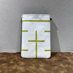 肩掛け　＃端　柳色　日向