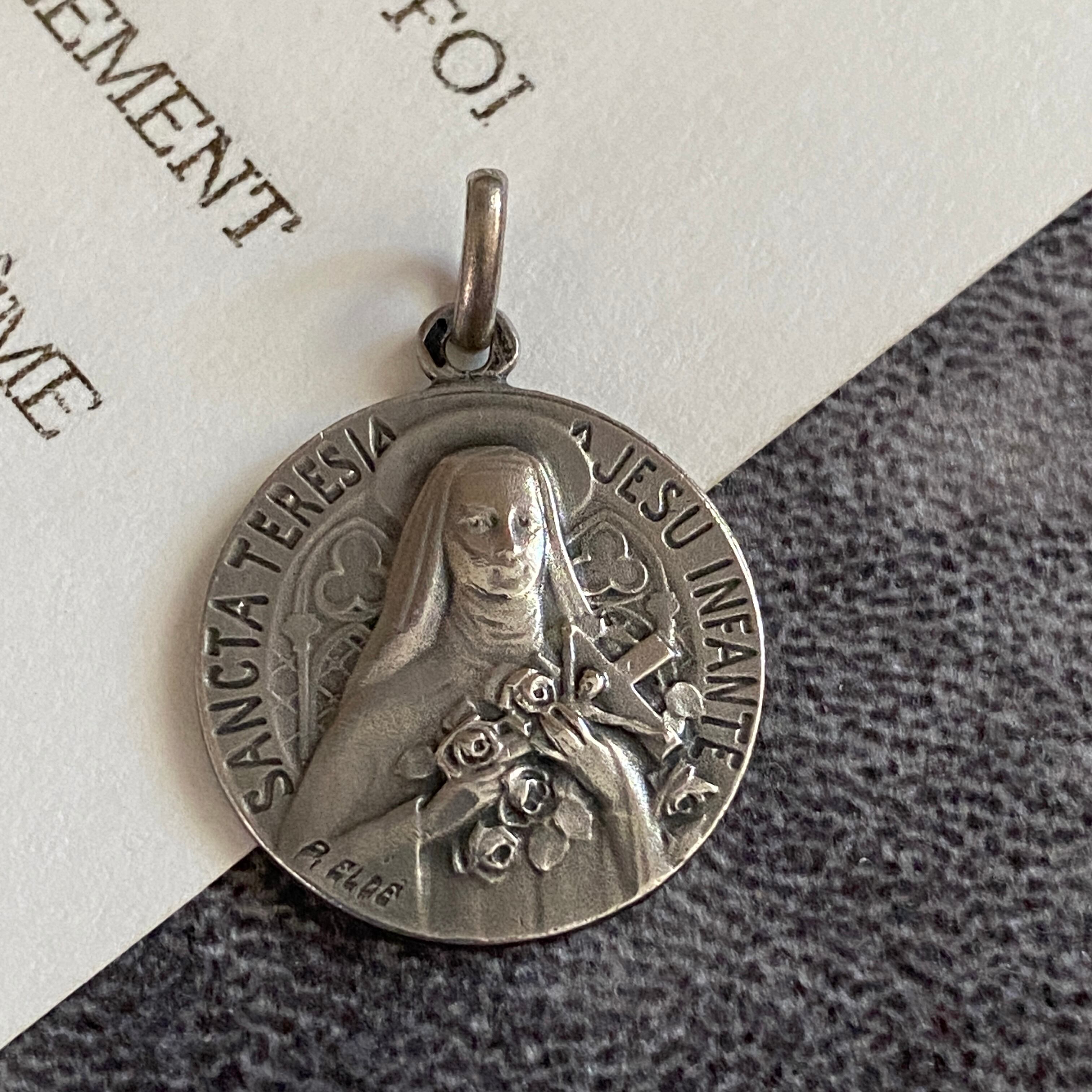 Antique medaille Mary