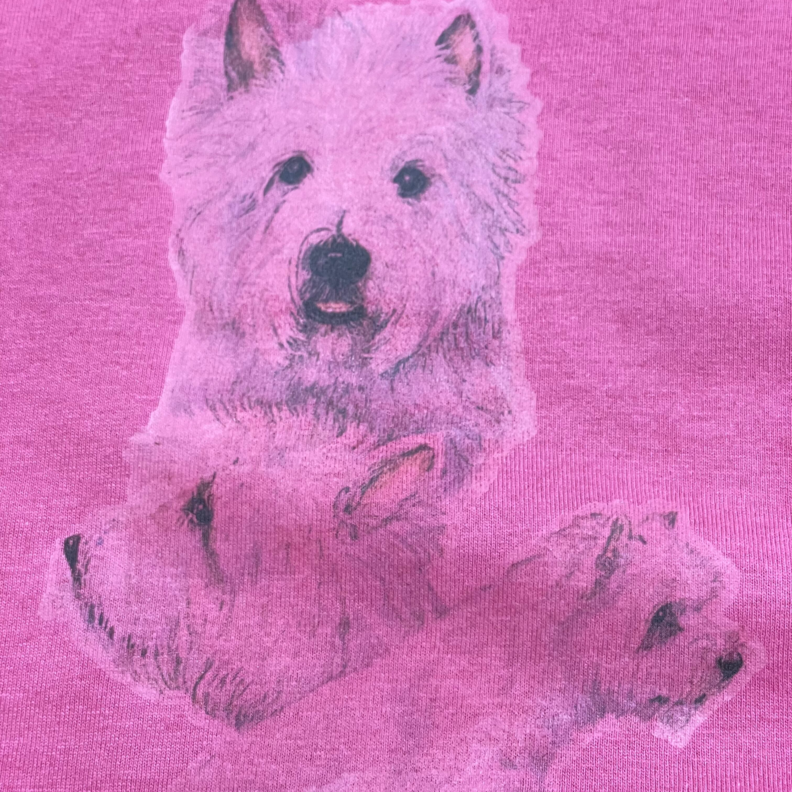 人気！犬Tシャツ　ドッグ　90年代　ヴィンテージ  westie アメリカ製