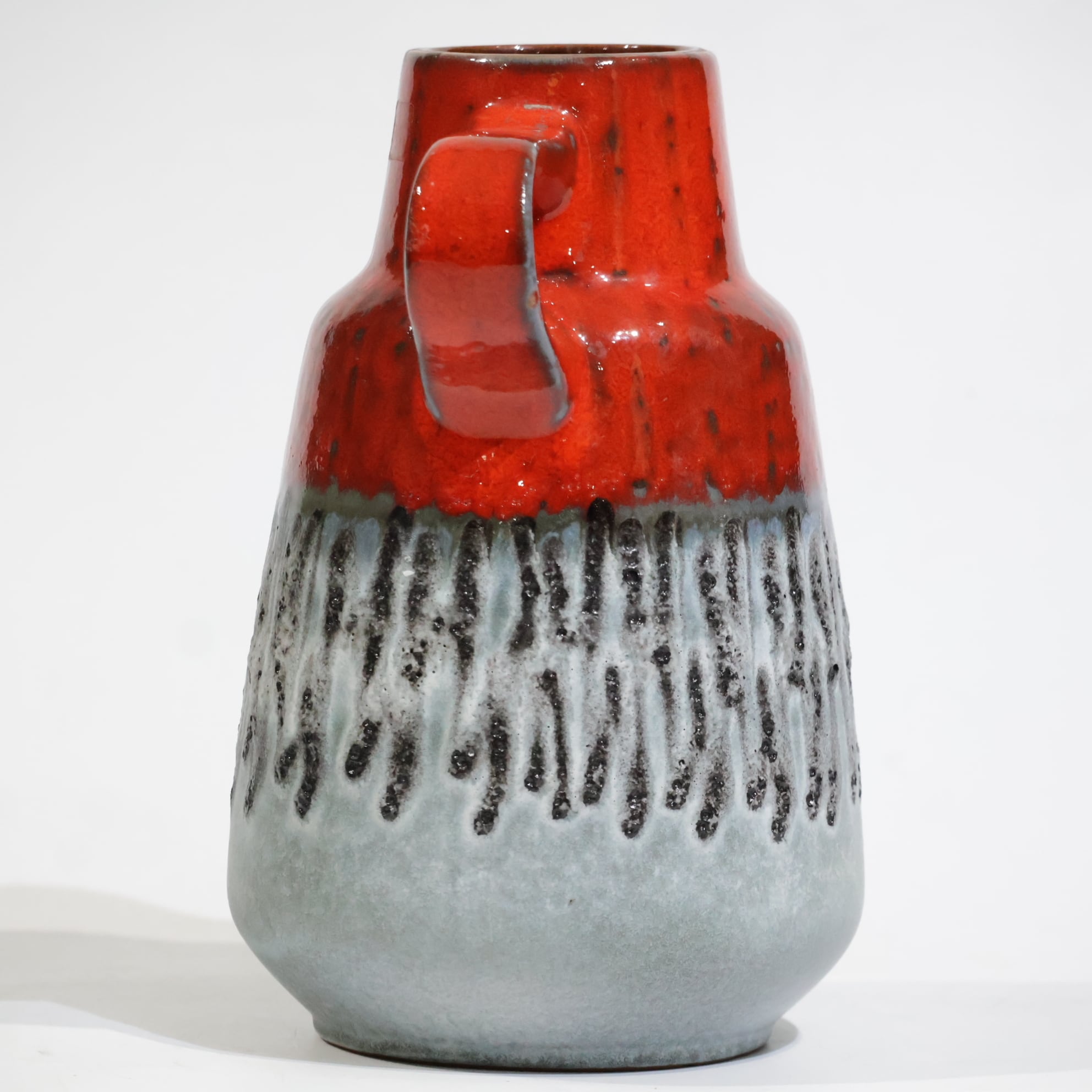 1960s 西ドイツ製 Fat Lava Carstens フラワーベース 花瓶 西ドイツヴィンテージ ファットラヴァ フラワーベース⁄ 1960s 西ドイツ