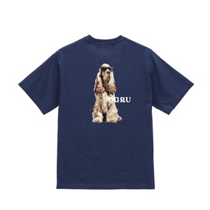 イングリッシュ・コッカー・スパニエル　バックデザインTシャツ