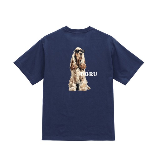 イングリッシュ・コッカー・スパニエル　バックデザインTシャツ